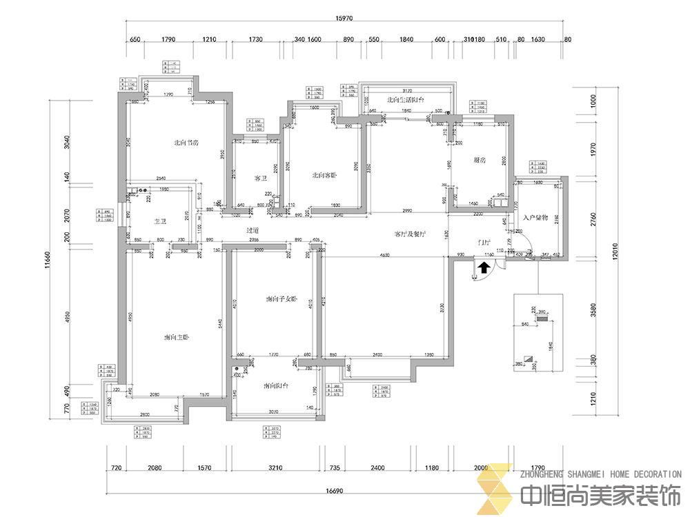 西安,西安家裝,西安家裝設(shè)計(jì),西安小戶型設(shè)計(jì)公司,裝修案例【曲江意境】160平-美式簡(jiǎn)約