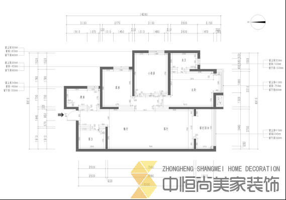 西安,西安家裝,西安家裝設(shè)計(jì),西安小戶(hù)型設(shè)計(jì)公司,裝修案例西堪小區(qū)效果圖